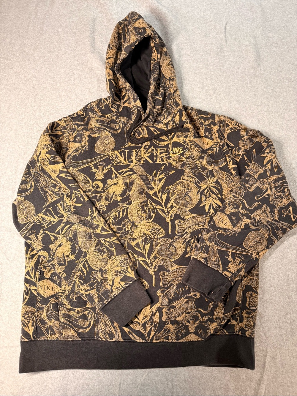 Nike Black & Gold Club Victor Hoodie